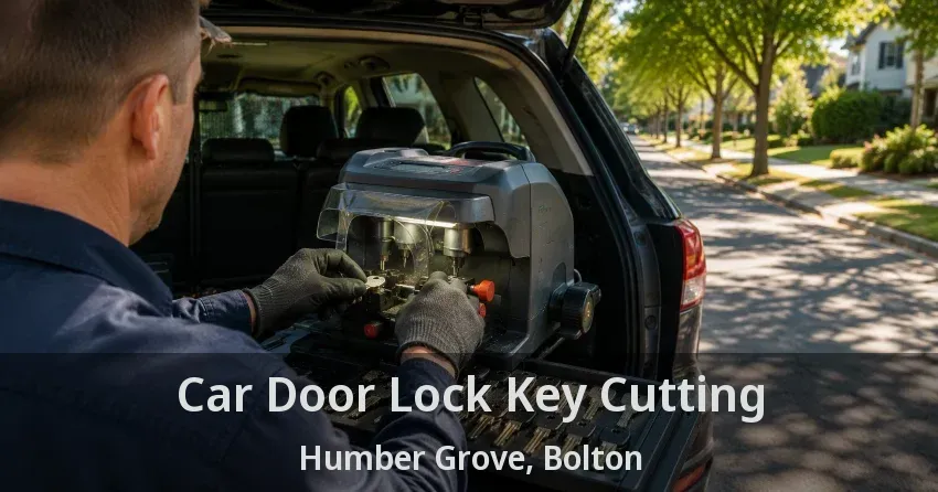 Car Door Lock Key Cutting Humber Grove, Bolton - ON