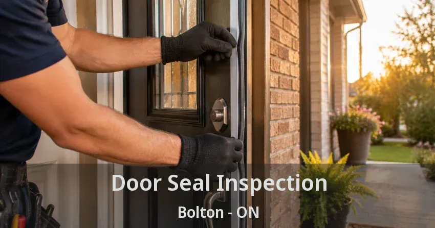 Door Seal Inspection Bolton - ON