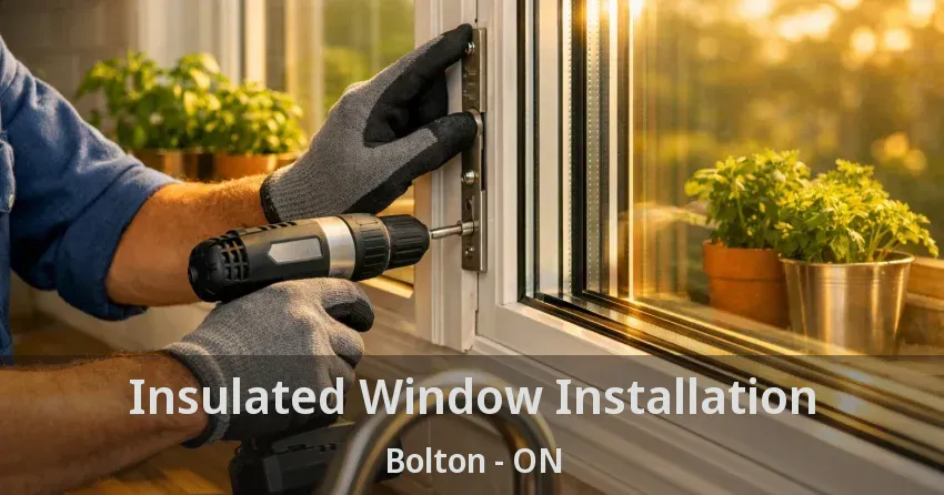 Insulated Window Installation Bolton - ON