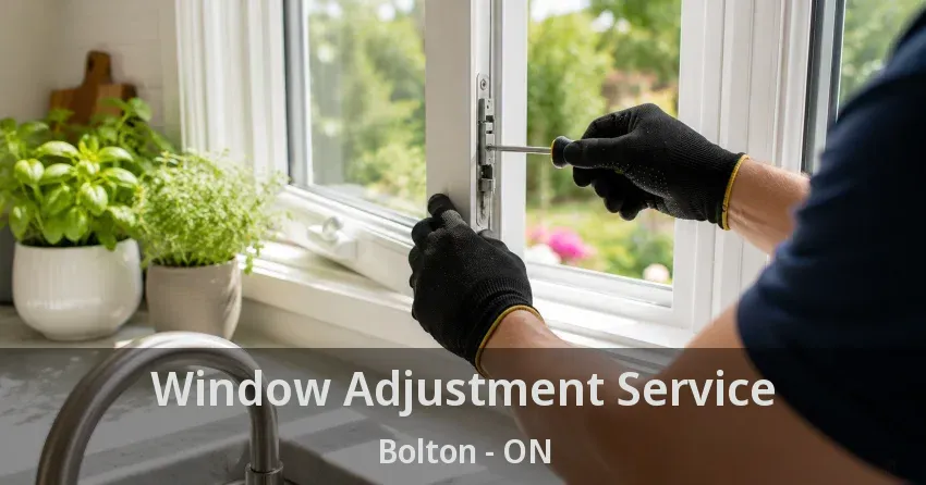 Window Adjustment Service Bolton - ON