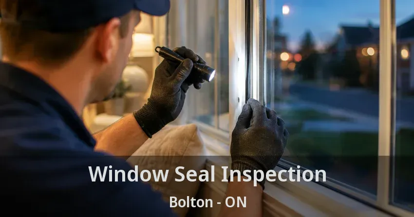 Window Seal Inspection Bolton - ON