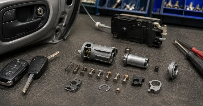 technician testing a car key fob during Car Lock Repair Bolton West, Bolton