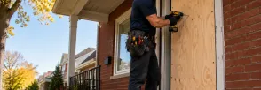 Temporary Door Securing Bolton